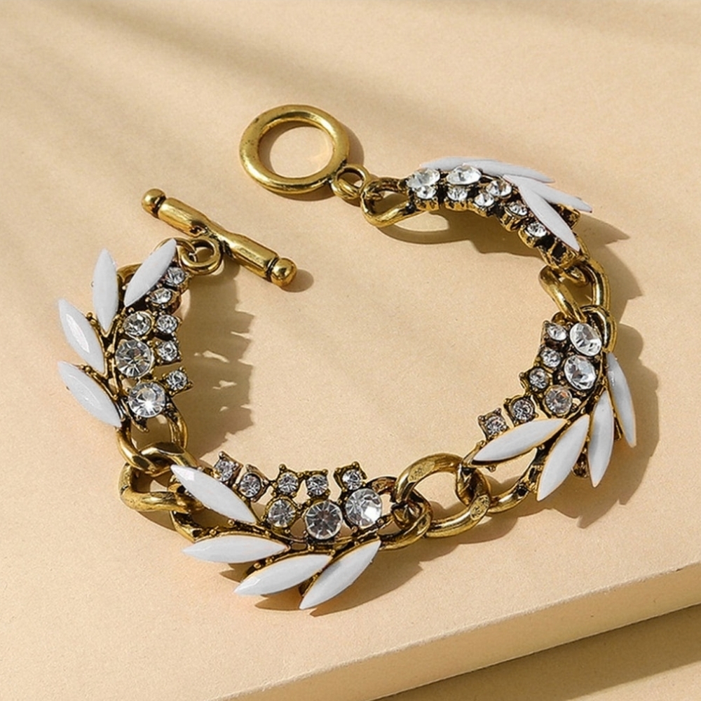 Adornia Deco Bracelet white
